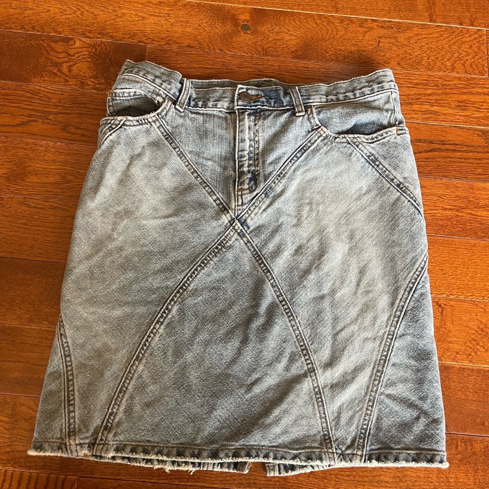 90 ae denim skirt
